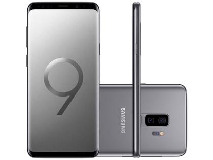 Smartphone Samsung Galaxy S9+ 128GB Cinza 4G - 6GB RAM Tela 6,2