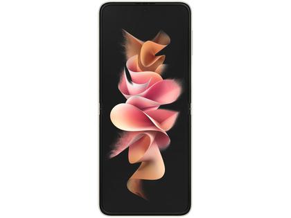 Smartphone Samsung Galaxy Z Flip3 128GB Creme 5G 8GB RAM Tela 6,7