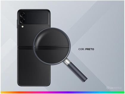 Smartphone Samsung Galaxy Z Flip3 128GB Preto 5G - 8GB RAM