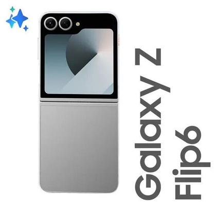 Smartphone Samsung Galaxy Z Flip6 512GB Cinza 5G - Tela dobrável