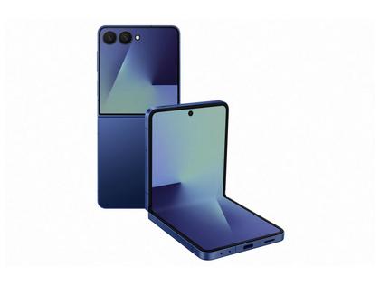 Imagem de Smartphone Samsung Galaxy Z Flip7 512GB 5G - Azul, Tela dobrável de 6.9", 12GB de RAM