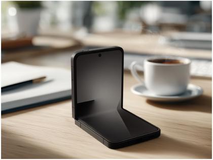 Imagem de Smartphone Samsung Galaxy Z Flip7 FE 128GB Preto 5G 8GB RAM Tela 6,7" Câm. Dupla de 50MP Galaxy AI