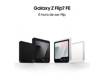 Smartphone Samsung Galaxy Z Flip7 FE 128GB Preto - 5G + Smartwatch