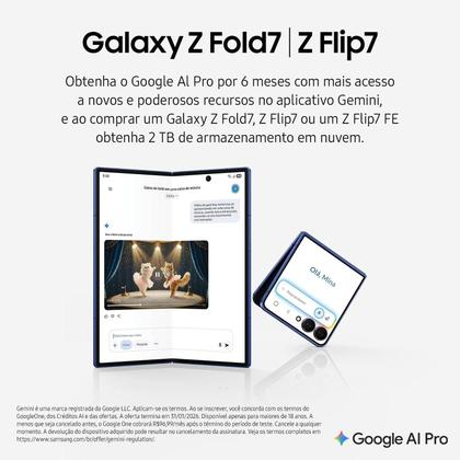 Imagem de Smartphone Samsung Galaxy Z Fold7 512GB 12GB RAM Câmera Traseira até 200MP Selfie 10MP Tela 8.0" JetBlack