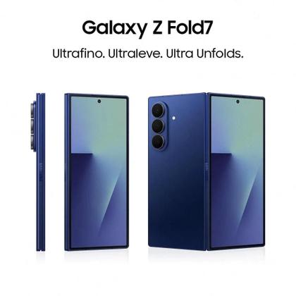 Smartphone Samsung Galaxy Z Fold7 512GB 12GB RAM Câmera Traseira