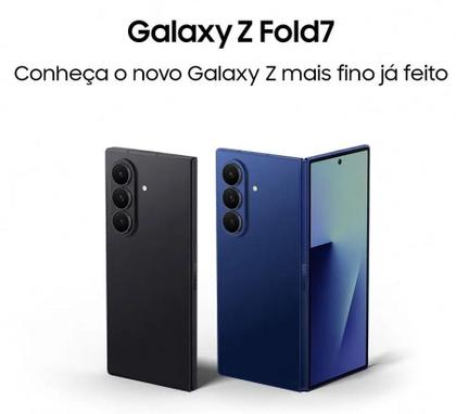 Smartphone Samsung Galaxy Z Fold7 512GB, 12GB RAM, Tela 8.0