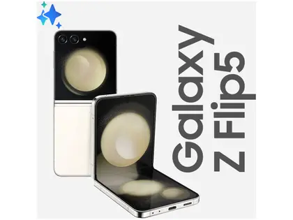 Smartphone Samsung Z Flip 5 512GB Creme 5G Snapdragon 8GB RAM 6,7