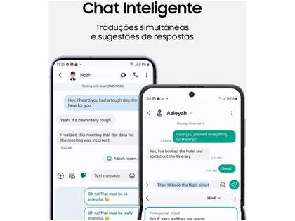 Imagem de Smartphone Samsung Z Flip 5 512GB Rosa 5G Snapdragon 8GB RAM 6,7" Câm. Dupla + Selfie 10MP Dual Chip