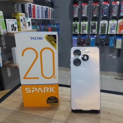 Imagem de Smartphone Spark 20C 256GB/16GB Ram Câmera 50mp HDR 90Hz Premium design Dual Sim