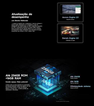 Imagem de Smartphone Spark 20C 256GB/16GB Ram Câmera 50mp HDR 90Hz Premium design Dual Sim