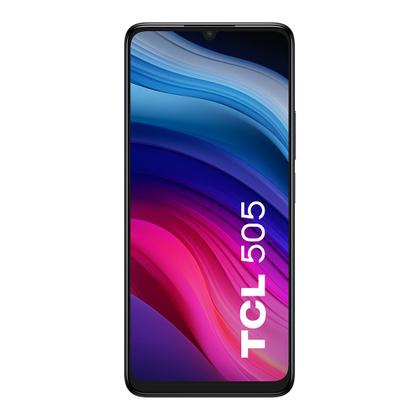 Imagem de Smartphone TCL 505 4G 128GB 4GB RAM Tela HD+ 6,75" Câmera Dupla 50MP + 2MP e Frontal 5MP Cinza