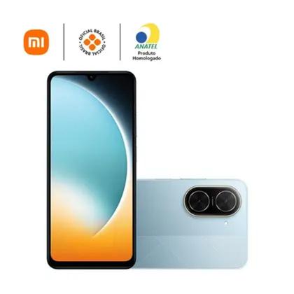 Smartphone Xiaomi POCO C71, 128GB, 4GB RAM, HD 90Hz, Câmera 50MP