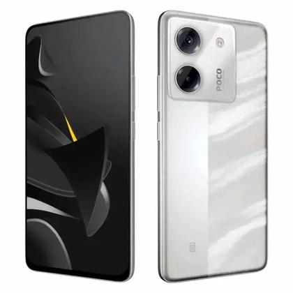 Imagem de Smartphone Xiaomi POCO M7 Pro 5G 256GB, 8GB RAM, Tela 6,67 polegadas AMOLED 120 Hz, Câmera 50 MP, NFC, Bateria 5110 mAh, Dual SIM, Android 14, Prata