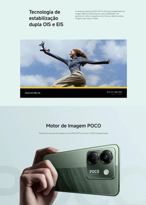 Imagem de Smartphone Xiaomi POCO M7 PRO 5G / NFC / 256GB 16GB RAMBOOST / LANÇAMENTO 2025 / Câmera Ѕопу 50MP OIS / FHD Plus Amoled 120Hz Celular Premium Design