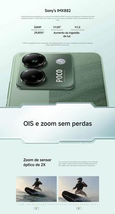 Imagem de Smartphone Xiaomi POCO M7 PRO 5G / NFC / 256GB 16GB RAMBOOST / LANÇAMENTO 2025 / Câmera Ѕопу 50MP OIS / FHD Plus Amoled 120Hz Celular Premium Design