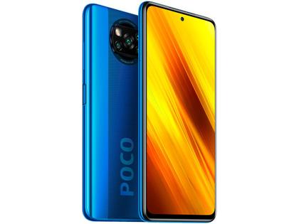 Smartphone Xiaomi Poco X3 NFC 64GB Azul Octa-Core - 6GB RAM Tela 6