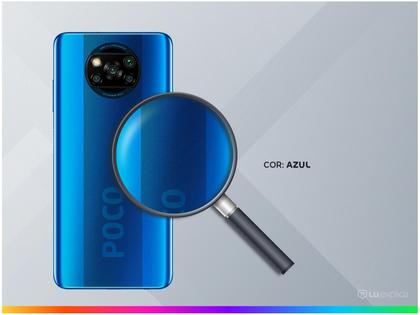 Smartphone Xiaomi Poco X3 NFC 64GB Azul Octa-Core - 6GB RAM Tela 6