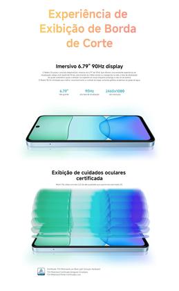 Imagem de Smartphone Xiaomi Redmi 13X 256GB 16GB Ramboost Câmera 108MP dupla lançamento versão Global Premium Design note celular melhor custo benefício