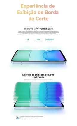 Imagem de Smartphone Xiaomi Redmi 13X 256GB 8GB Ram boost Câmera 108MP dupla versão Global Premium Design