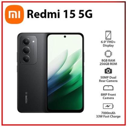 Smartphone Xiaomi Redmi 15C Dual SIM 256GB 8GB RAM de 6.9 50MP 8MP