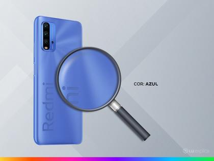 Smartphone Xiaomi Redmi 9T 128GB Azul - 4G+ 4GB RAM Tela 6