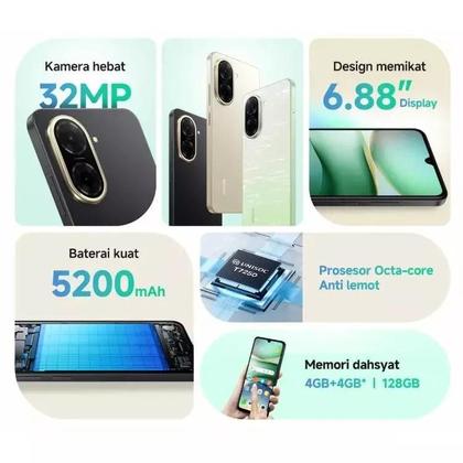 Imagem de Smartphone Xiaomi Redmi A5 128GB 4GB RAM Tela 6.88 120Hz, Câmera 32MP, Bateria 5200mAh, Android 15