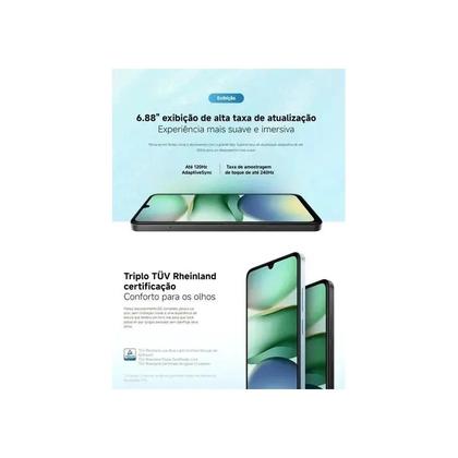 Imagem de Smartphone Xiaomi Redmi A5, 64GB, 3GB RAM, Android 13, Tela 6,52, Câmera 8MP Frontal 5MP, Bateria 5000mAh, Dual SIM