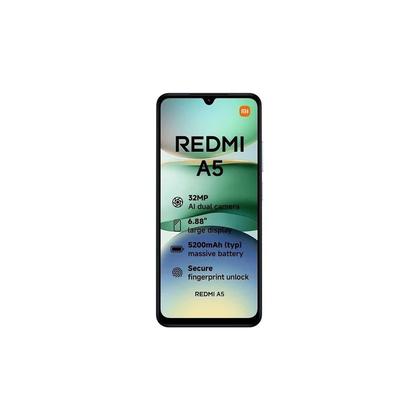 Imagem de Smartphone Xiaomi Redmi A5, Dual SIM 4G, Tela 6,88, HD 120Hz, Câm. 32MP com IA, Bateria 5200mAh, Android 15 Go