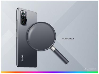 Smartphone Xiaomi Redmi Note 10 Pro 128GB Cinza - 4G+ 6GB RAM 6,67
