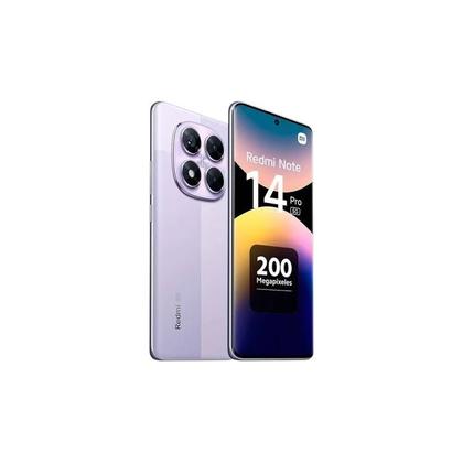 Imagem de Smartphone Xiaomi Redmi Note 14 Pro 5G, 512GB, 12GB RAM, Tela 6,67 pol, AMOLED 120Hz, Câmera 200MP, Bateria 5000mAh, Android 14, Snapdragon 7s, ROXO