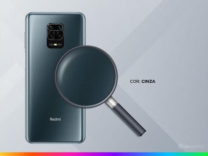 Smartphone Xiaomi Redmi Note 9S 128GB Cinza 4G+ - 6GB RAM 6,67