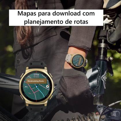 Imagem de Smartwatch Amazfit T-Rex 3 Pro Black Titânio Safira Original
