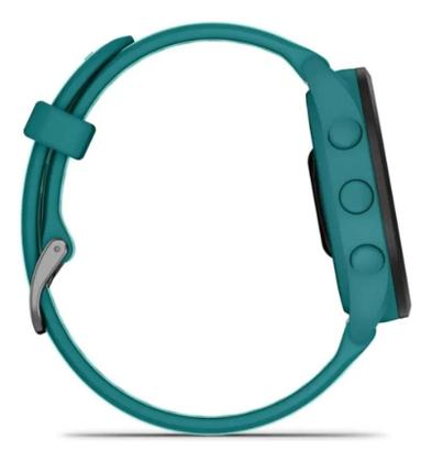 Imagem de Smartwatch GPS Garmin 165 Music Azul Monitor Cardíaco