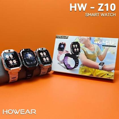 Imagem de Smartwatch Howear Infantil HW Z10 4/64GB Amoled Com Chip Android Camera Wifi