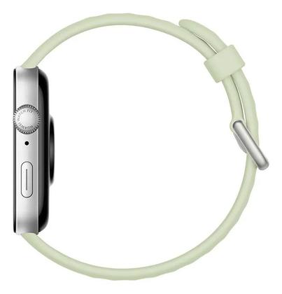Imagem de Smartwatch, Huawei Watch Fit 3, Verde Bisel Prateado Desenho Da Pulseira Mesh
