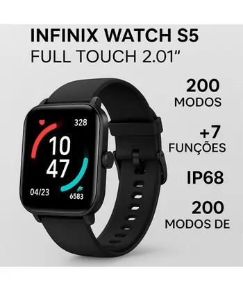 Smartwatch Infinix Watch S5 Full Touch 2.01