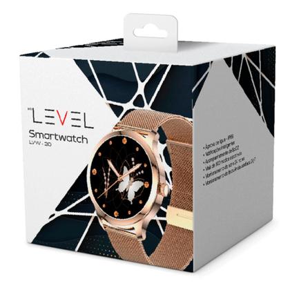 Imagem de SmartWatch Level LVW30 Tela TFT de 1.32" Compatível iOS e Android, GPS Notificações dos App's, Atende e faz Ligação Monitoramentos Sports