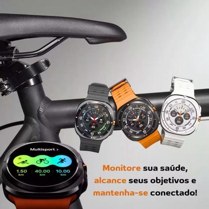 Imagem de Smartwatch Microwear MA27 Ultra NFC Prova Dágua IP68 Amoled Responde Whats 47mm Relógio Inteligente