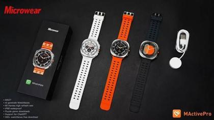 Imagem de Smartwatch Microwear MA27 Ultra NFC Prova Dágua IP68 Amoled Responde Whats 47mm Relógio Inteligente