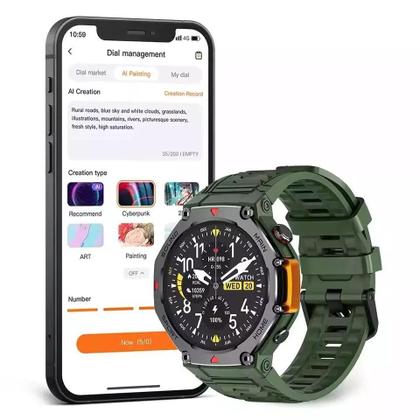 Imagem de Smartwatch Microwear MA31 Serie 10 Resistente A Água Bússola Chatgpt Lançamento 