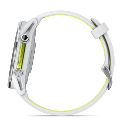 Imagem de Smartwatch Relógio Garmin Forerunner 970 com Monitor Cardíaco de Pulso e GPS Marfim em titânio 47mm