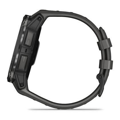 Imagem de Smartwatch Relógio Garmin Instinct 3 com Monitor Cardíaco de Pulso e GPS 50 mm Amoled, Preto com pulseira de silicone Grafite