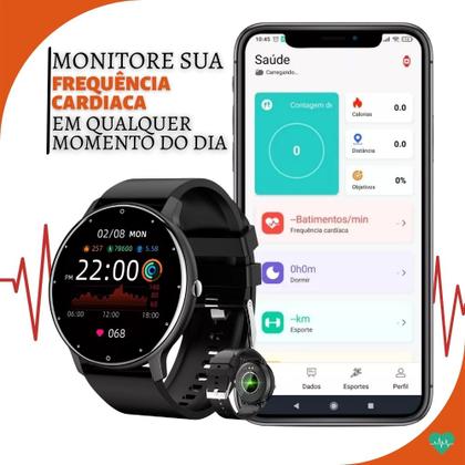 Imagem de Smartwatch Relógio Inteligente Masculino Feminino Mini Nfc