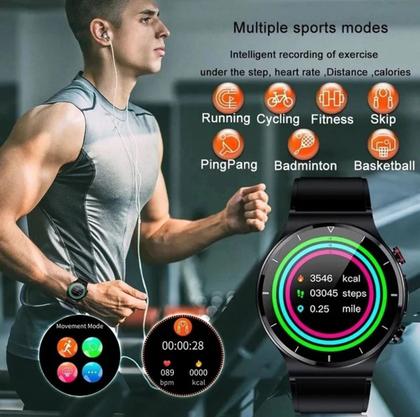 Imagem de Smartwatch Relogio Inteligente Prova Dagua Esportes MultiFunções Masculino Feminino