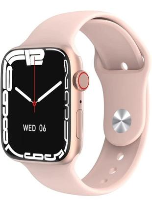 Imagem de Smartwatch Relógio Rosa Inteligente IOS e Android Envio Imediato