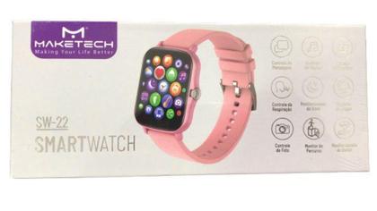 Imagem de Smartwatch Rosa SW-22 - Maketech