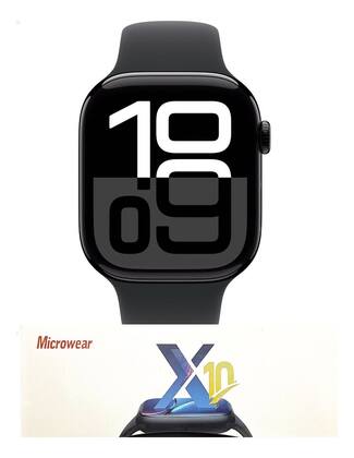 Imagem de Smartwatch S10 Pro Preto 1gb  X10 Nfc Chat Gpt Tradutor Caixa Preto Pulseira Preto Bisel Preto Desenho Da Pulseira Slim
