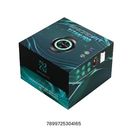 Imagem de Smartwatch Sincrofit Titan Pro Relógio Inteligente IP68 Relógio Design Moderno Vida Inteligente