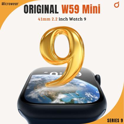 Imagem de Smartwatch Smart GPS relógio feminino 41mm mini serie 9 original novo lançamento