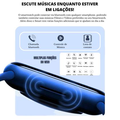 Imagem de Smartwatch Smart GPS relógio feminino 41mm mini serie 9 original novo lançamento